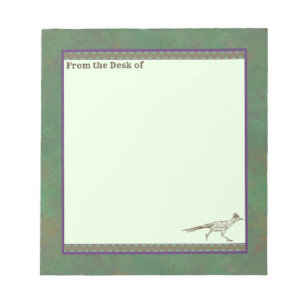Bloc De Notas Roadrunner del Suroeste Sagebrush Green