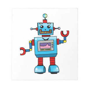 Bloc De Notas Robot lindo