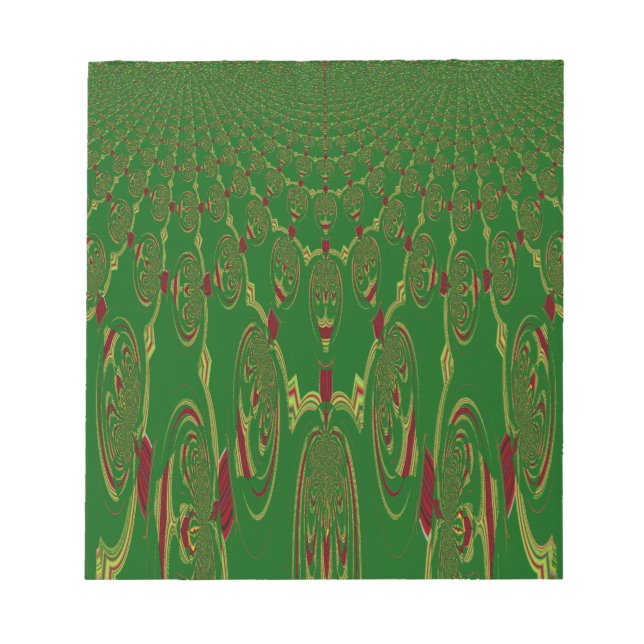 Bloc De Notas Robots verdes (Frente)