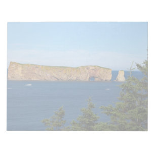 Bloc De Notas Roca Percé en el Golfo de San Lorenzo