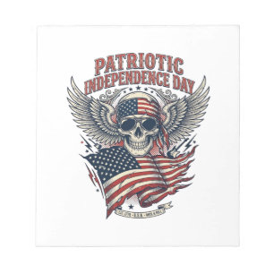 Bloc De Notas Rociero de bandana patriótica Old Glory Música Roc