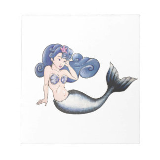 Bloc De Notas Rockabilly Mermaid