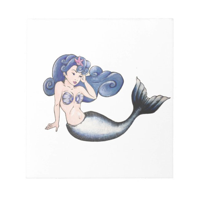 Bloc De Notas Rockabilly Mermaid (Frente)