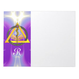 BLOC DE NOTAS ROD DE ASCLEPIUS DENTISTRY MONOGRAM