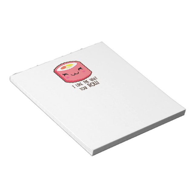 Bloc De Notas Rollo de Sushi de Emoji (Lado Derecho)