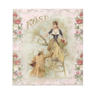 Bloc De Notas Romantic Paris Lovers pink shabbychic