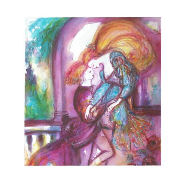 Bloc De Notas ROMEO Y JULIET Romántico Día de San Valentín (Frente)