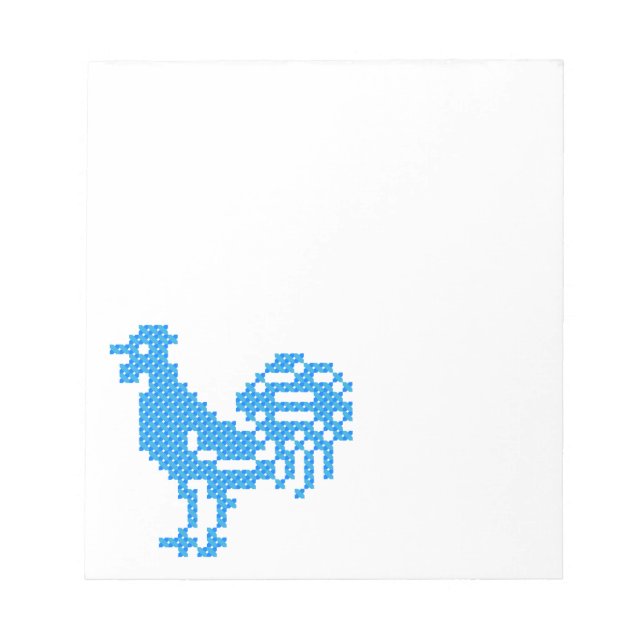 Bloc De Notas Rooster azul (Frente)