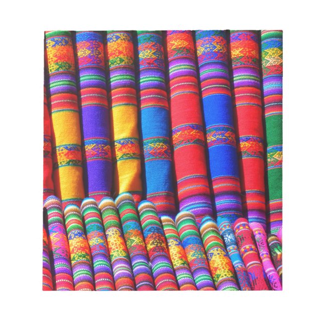 Bloc De Notas Ropa tejida de color (Frente)