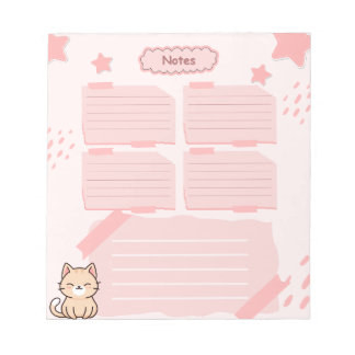 Bloc de notas rosa