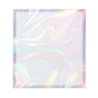 Bloc De Notas Rosa holográfico