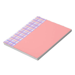 Bloc De Notas Rosa + Púrpura Plástica