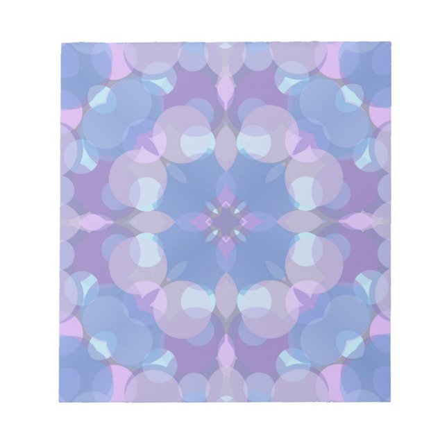 Bloc De Notas Rosa y azul pastel #2 (Frente)
