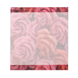 Bloc De Notas Rosas florales rosas
