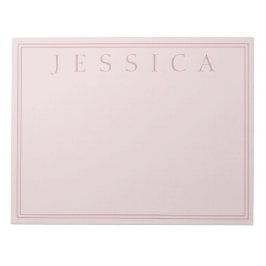 Bloc De Notas Rose Blush | Tu Nombre