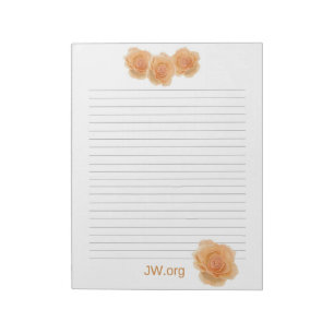 Bloc De Notas Rose Bouquet JW Stationary