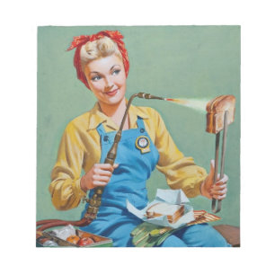 Bloc De Notas Rosie the Riveter hace queso tostado