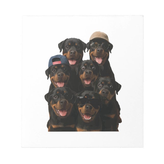 Bloc De Notas Rottweiler (Frente)