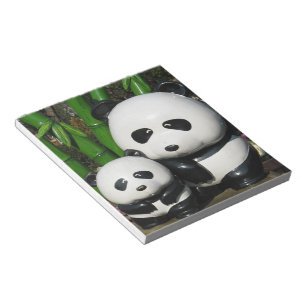 Bloc De Notas Rótulo Ueno Zoo Panda