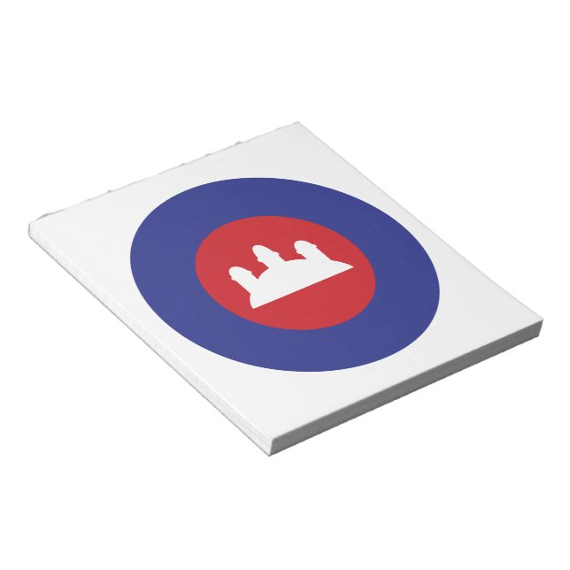 Bloc De Notas Roundel de Camboya (Lado Derecho)