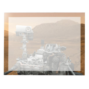 Bloc De Notas Rover de curiosidad del laboratorio de ciencias de