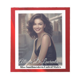 Bloc De Notas Ruby Shine Pageant Autograph Pad