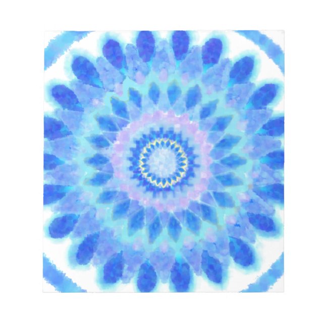 Bloc De Notas Rueda de agua azul (Frente)