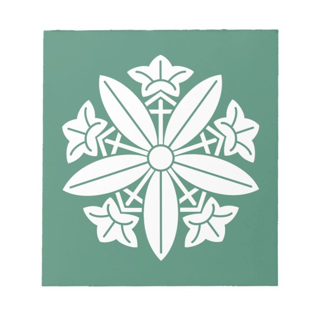 Bloc De Notas Rueda gentiana de Koga (Frente)