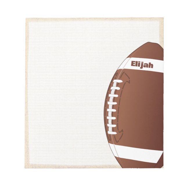 Bloc De Notas Rugby Ball (Frente)