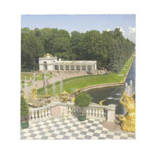 Bloc De Notas Rusia. Petrodvorets. Palacio Peterhof. Pedro el