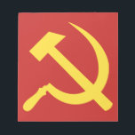 Bloc de notas ruso de martillo y níquel<br><div class="desc">Esta es la versión vectorial perfecta del martillo y la hoz, símbolo del comunismo ruso y su huella en el Notepad. el martillo representa a los trabajadores industriales y la hoz del campesinado; juntos representan la alianza trabajador-campesina para el socialismo. A los comunistas les encantará este simple pero eficaz símbolo...</div>