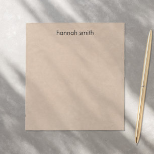 Bloc De Notas Rustic Kraft