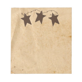 Bloc De Notas Rusty Stars Notepad