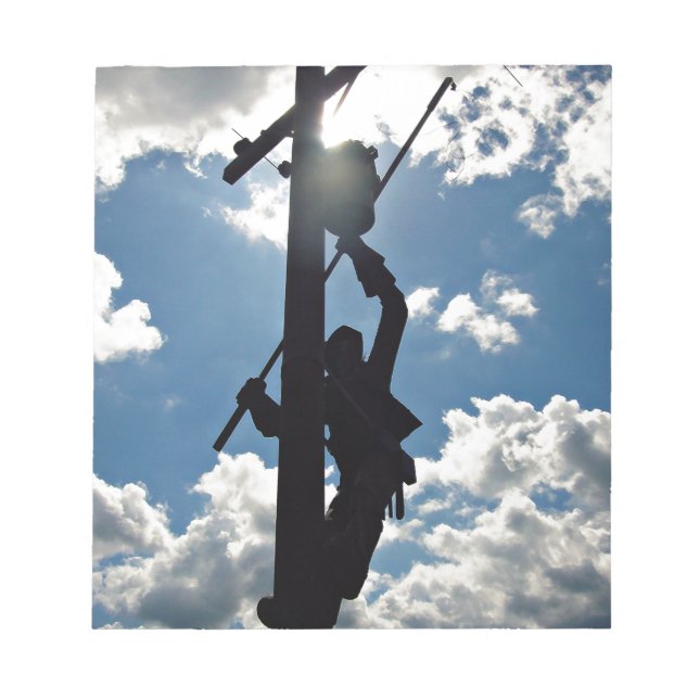 Bloc De Notas Rusty the Lineman (Frente)