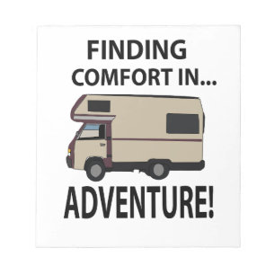 Bloc De Notas RV Camping Adventure Ring