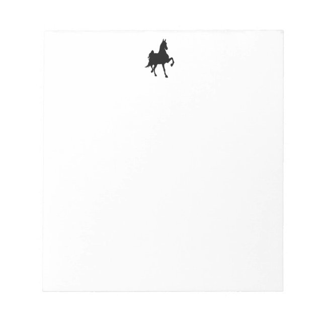 Bloc De Notas Saddlebred Silhouette (Frente)