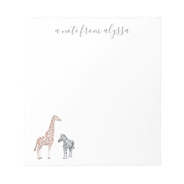 Bloc De Notas Safari Notepad (Frente)