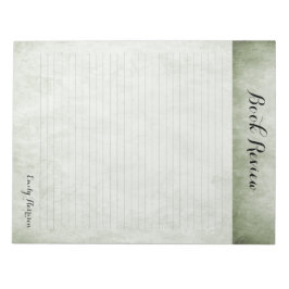 Bloc De Notas Sage Green Minimalist Modern Book Review