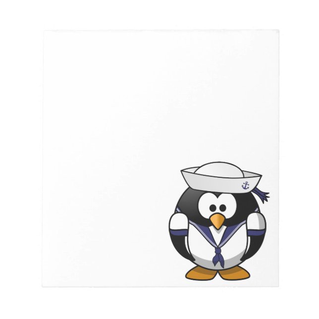 Bloc De Notas Sailor Penguin (Frente)