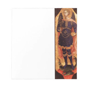 BLOC DE NOTAS SAINT MICHAEL ARCHANGEL CON DRAGON
