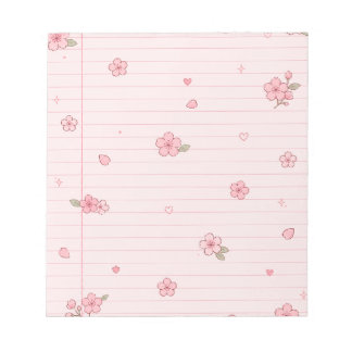 Bloc De Notas Sakura Rosa