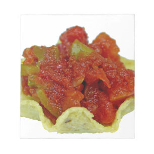 Bloc De Notas Salsa casera