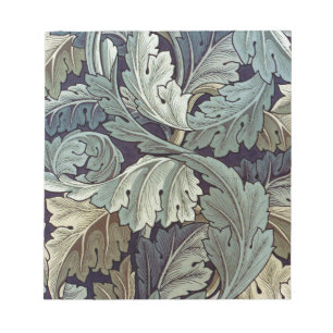 Bloc De Notas Saltos de fondo de William Morris Acanthus