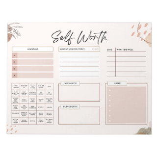 Bloc De Notas Salud Mental Gratitude Daily Gratitude Dry Erase B