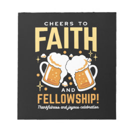 Bloc De Notas Saludos a la fe y la comunidad - Oktoberfest