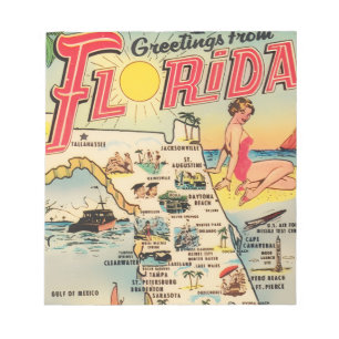 Bloc De Notas Saludos desde Florida