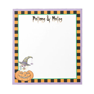 Bloc De Notas Samoyedo de Halloween