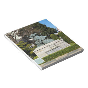 Bloc De Notas Samurai Kamakura Gongoro Kagemasa Kabuki Estatua