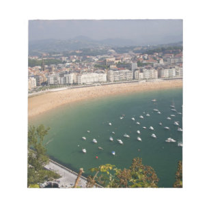 Bloc De Notas San Sebastián, España. La ciudad vasca de San