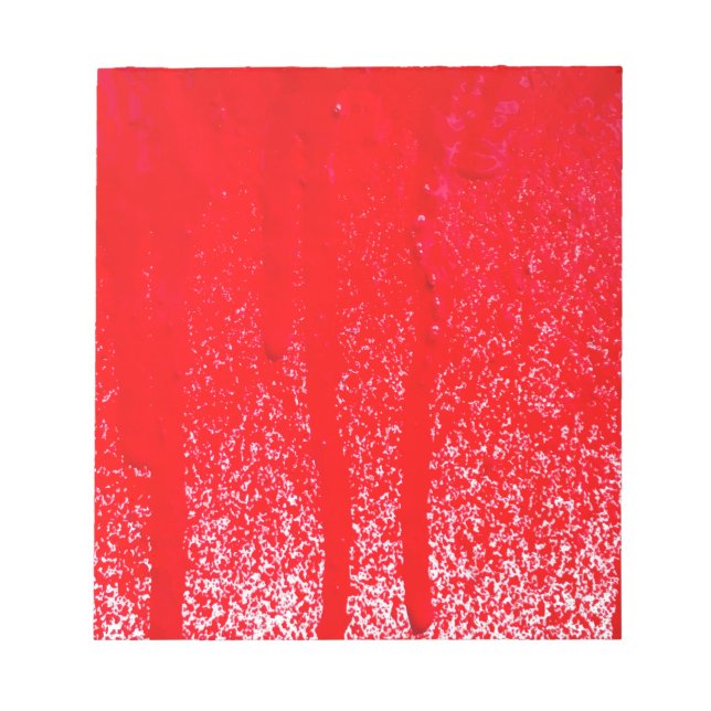 Bloc De Notas sangre goteante (Frente)